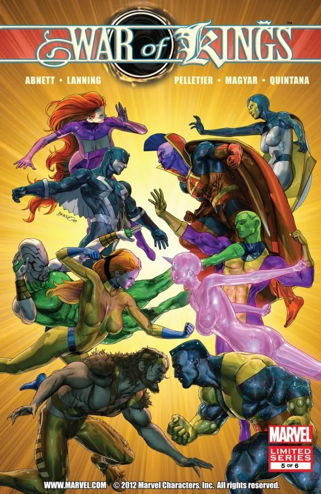 Cover of War of Kings #5