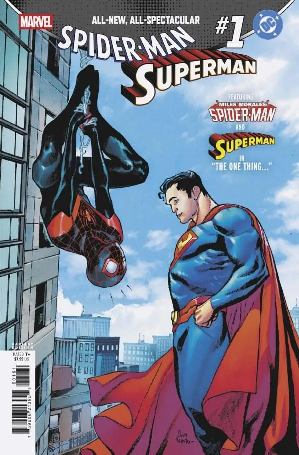 Cover of Marvel / DC: Spider-Man / Superman #1