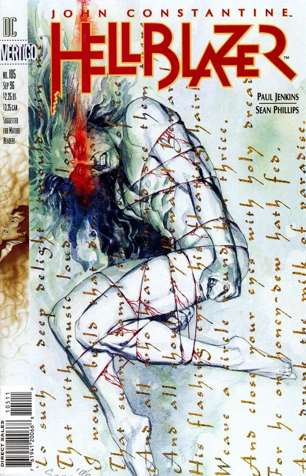 Cover of Hellblazer #105