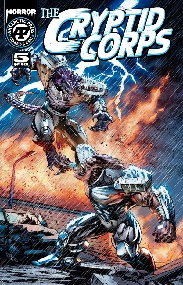 Cover of The Cryptid Corps #5