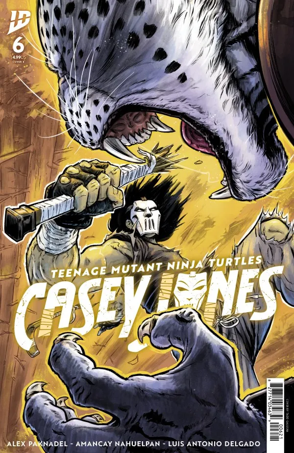 Cover of Teenage Mutant Ninja Turtles: Casey Jones #6
