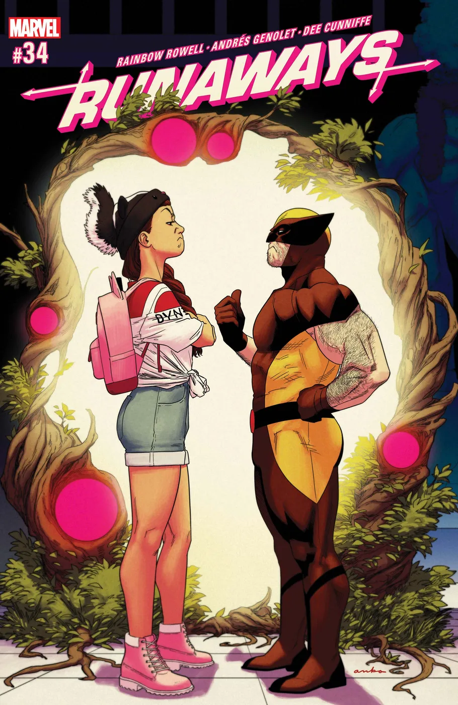 Cover of Runaways #34