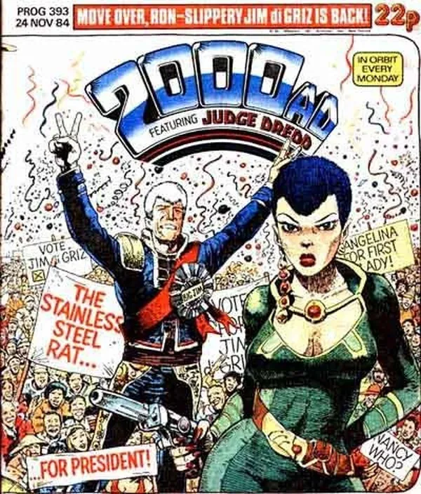 Cover of 2000 AD #393