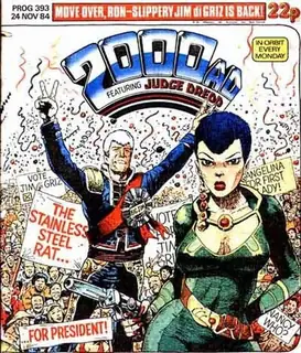 Cover of 2000 AD #393