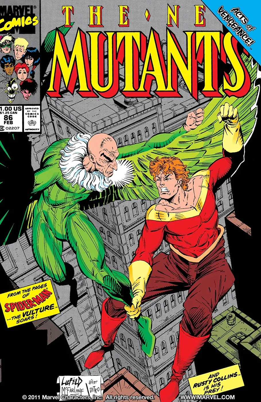 Cover of The New Mutants #86