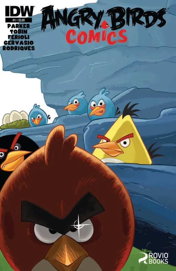 Cover of Angry Birds Comics #1