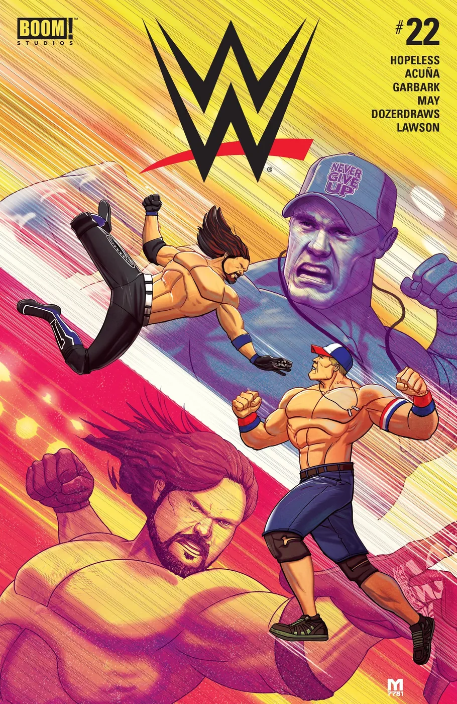 Cover of WWE #22