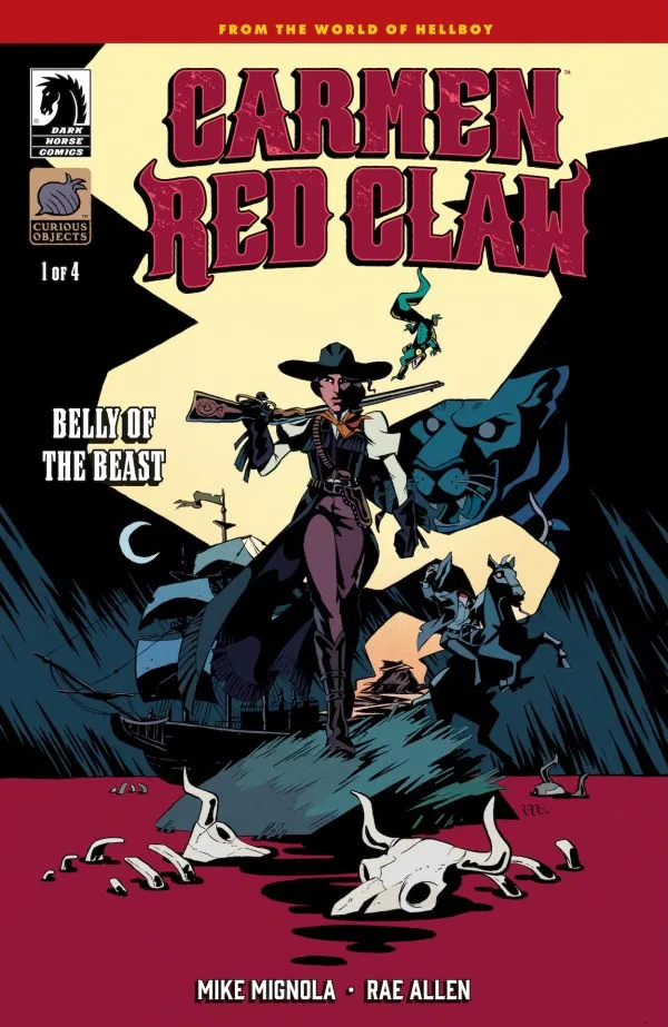 Cover of Carmen Red Claw: Belly of the Beast #1