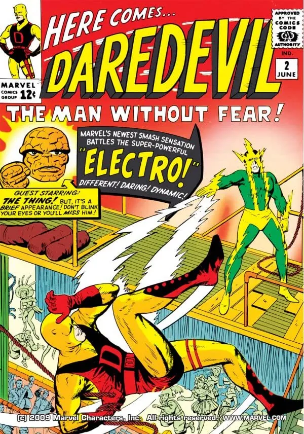 Cover of Daredevil #2