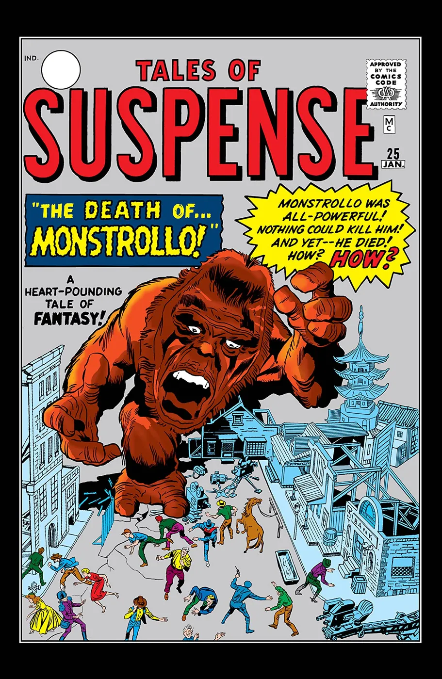 Cover of Tales of Suspense #25