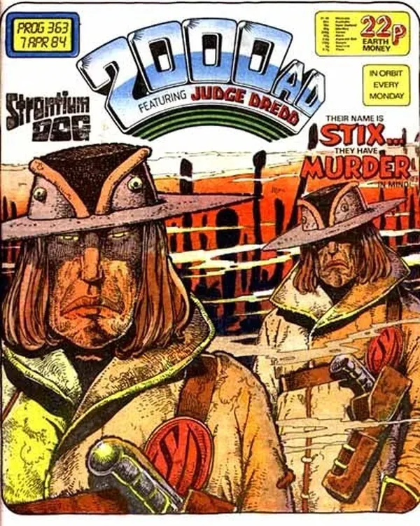 Cover of 2000 AD #363