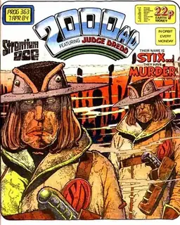 Cover of 2000 AD #363