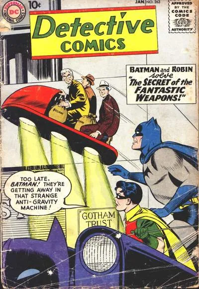 Cover of Detective Comics #263