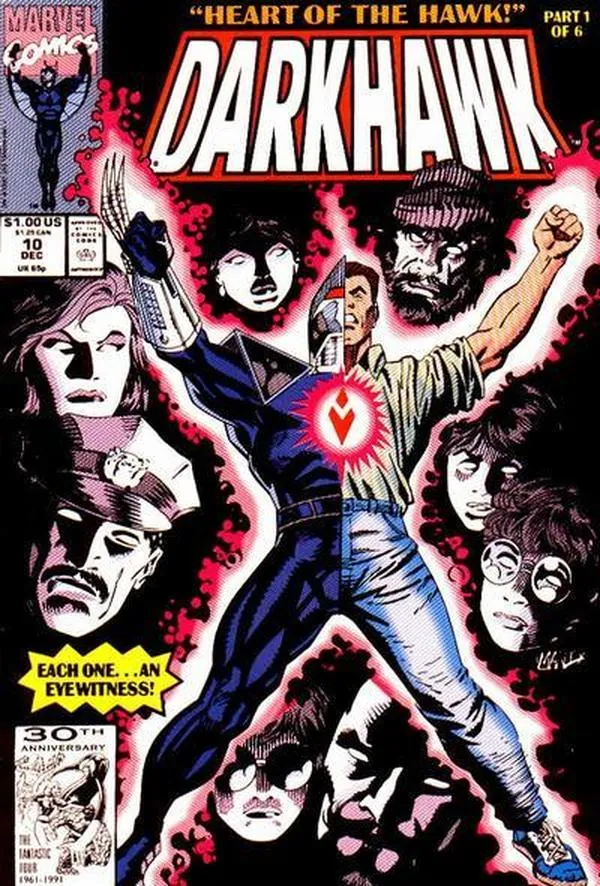 Cover of Darkhawk #10