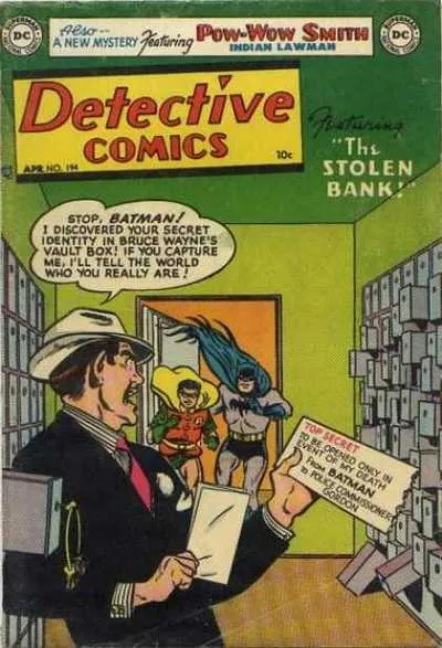 Cover of Detective Comics #194