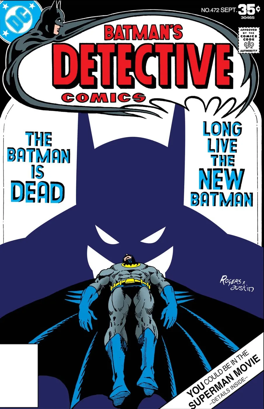 Cover of Detective Comics #472