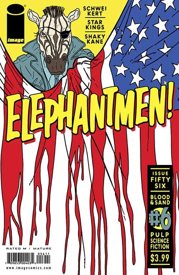 Cover of Elephantmen #56