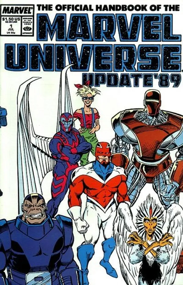 Cover of The Official Handbook of the Marvel Universe #1