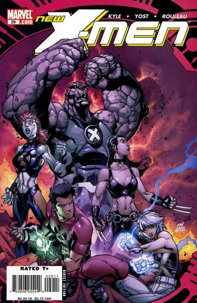 Cover of New X-Men #29