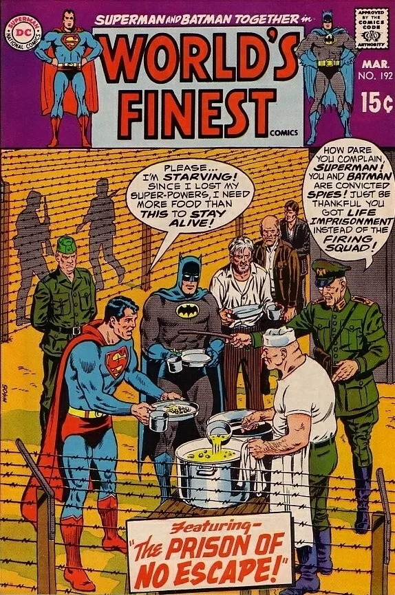 Cover of World's Finest Comics #192