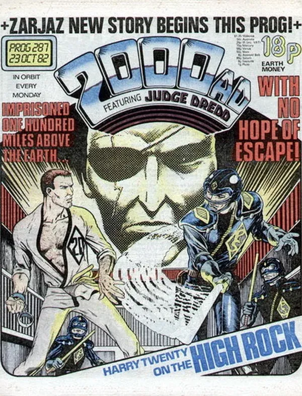 Cover of 2000 AD #287