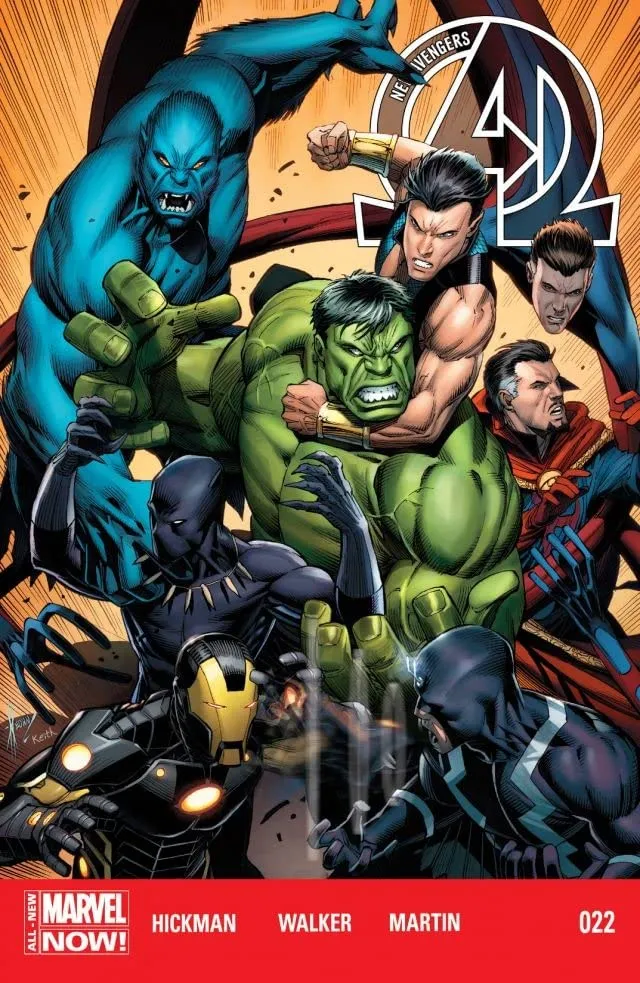 Cover of New Avengers #22
