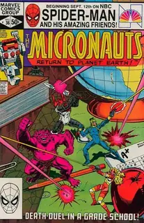 Cover of Micronauts #36