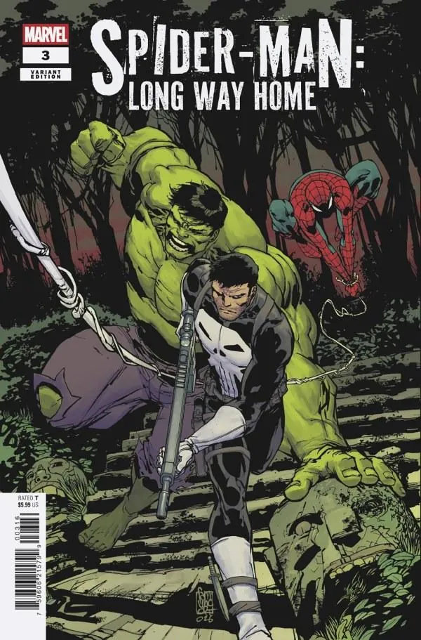 Cover of Spider-Man: Long Way Home #3