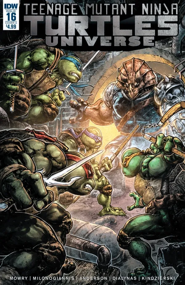 Cover of Teenage Mutant Ninja Turtles Universe #16