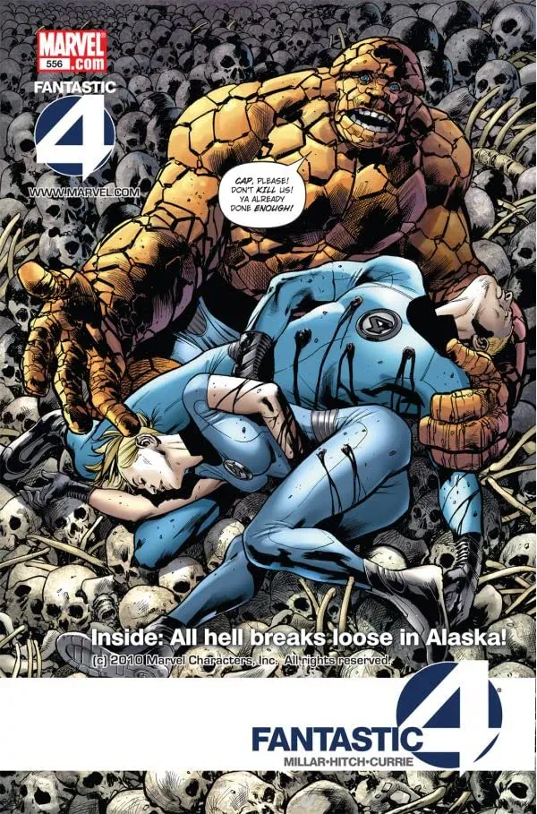 Cover of Fantastic Four #556