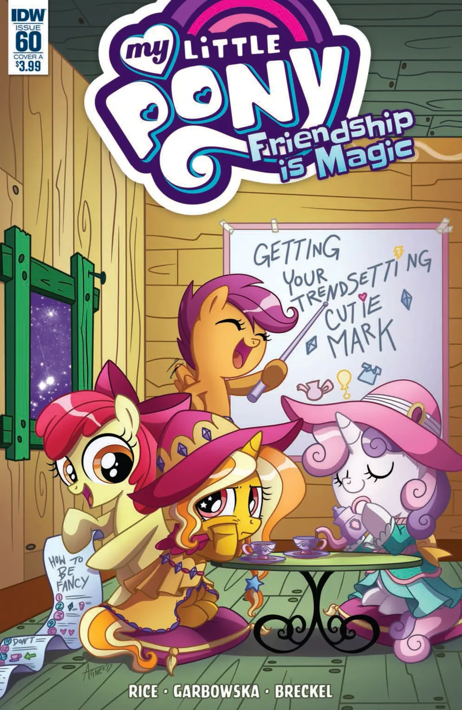 Cover of My Little Pony: Friendship Is Magic #60