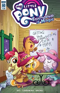 Cover of My Little Pony: Friendship Is Magic #60