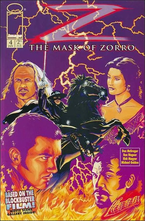 Cover of The Mask of Zorro #4