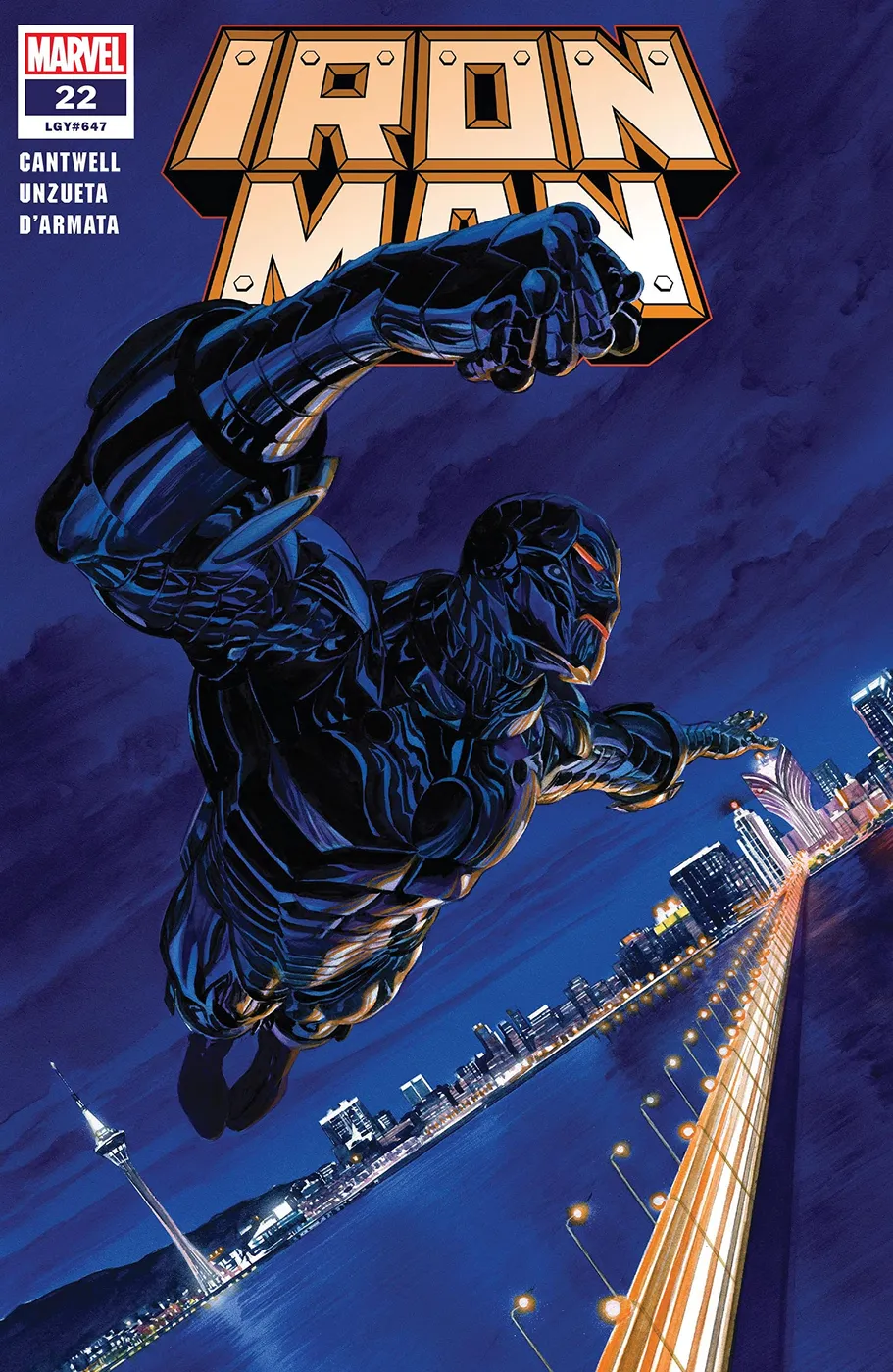 Cover of Iron Man #22 (647)