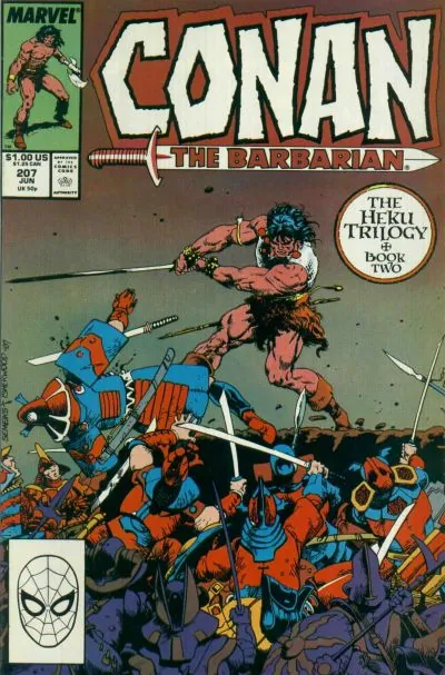 Cover of Conan the Barbarian #207