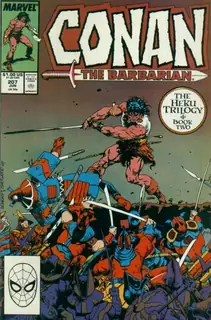 Cover of Conan the Barbarian #207