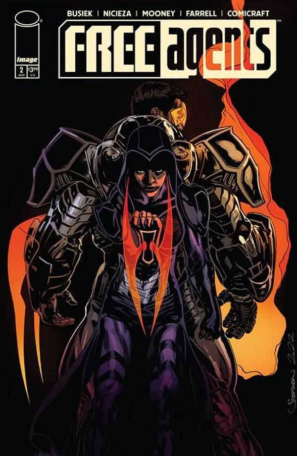Cover of Free Agents #2