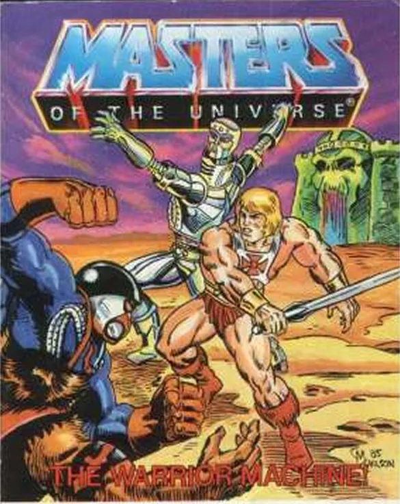 Cover of Masters of the Universe: The Warrior Machine! #[nn]