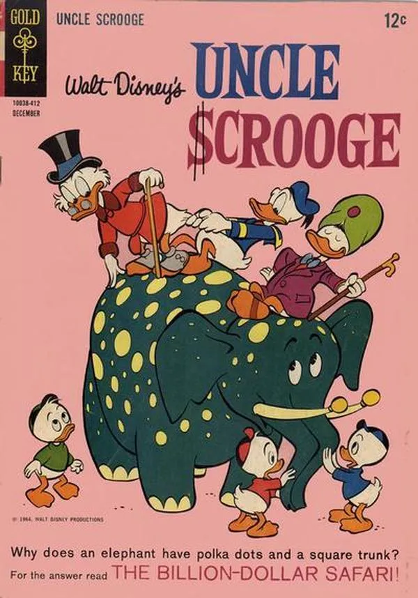 Cover of Walt Disney Uncle Scrooge #54