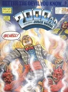 Cover of 2000 AD #528