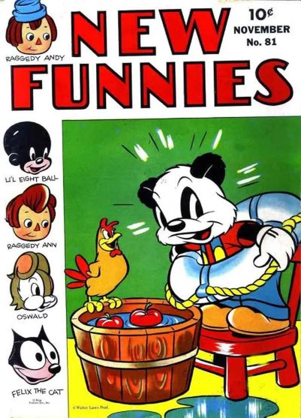 Cover of New Funnies #1