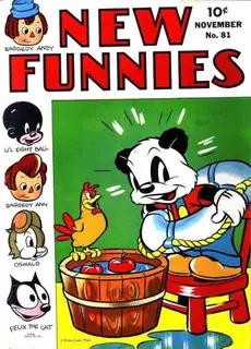 Cover of New Funnies #81