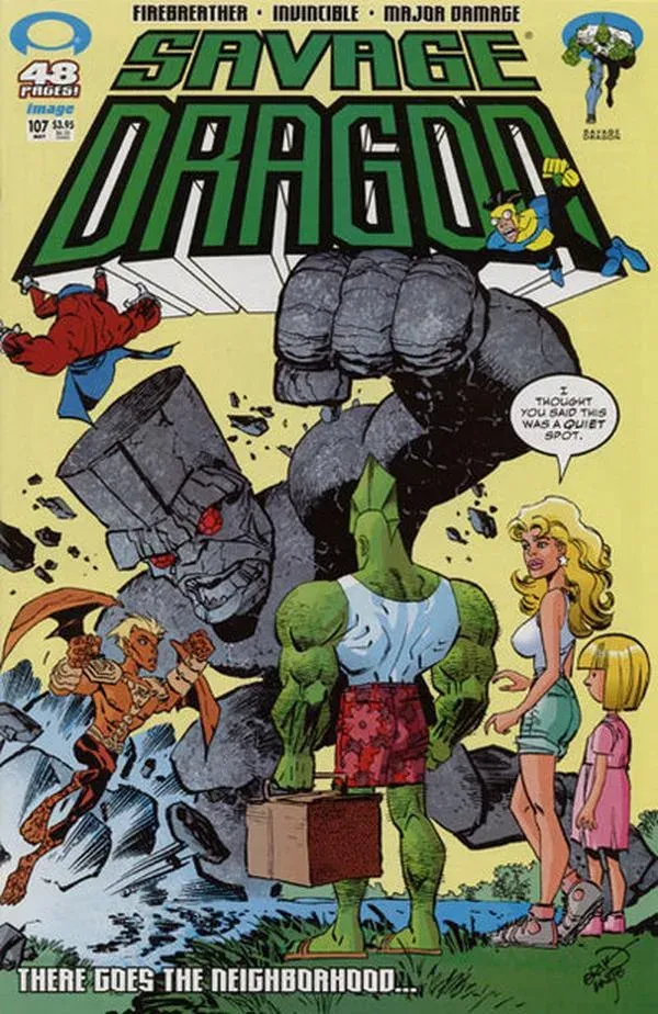 Cover of Savage Dragon #107
