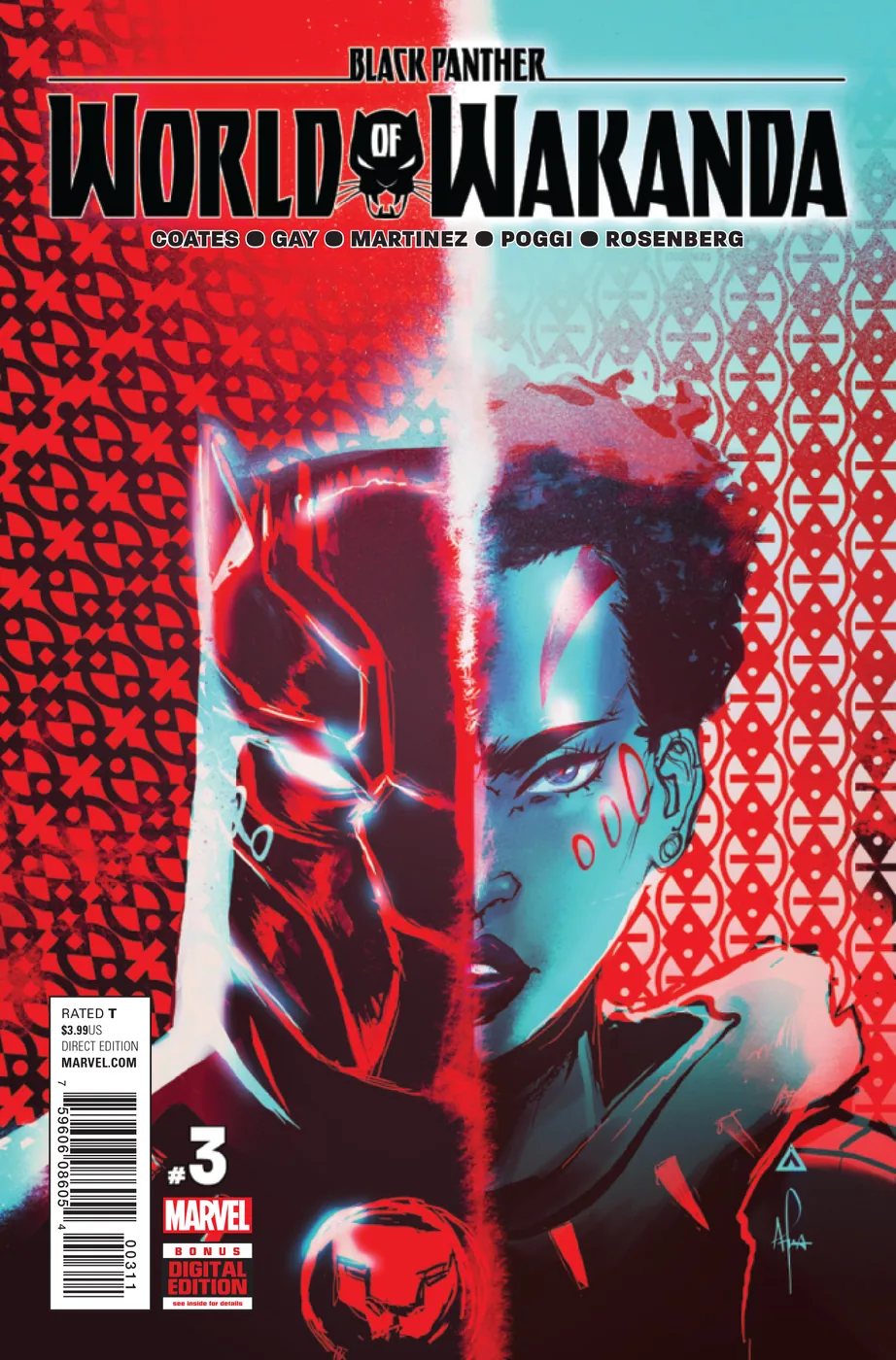 Cover of Black Panther: World of Wakanda #3