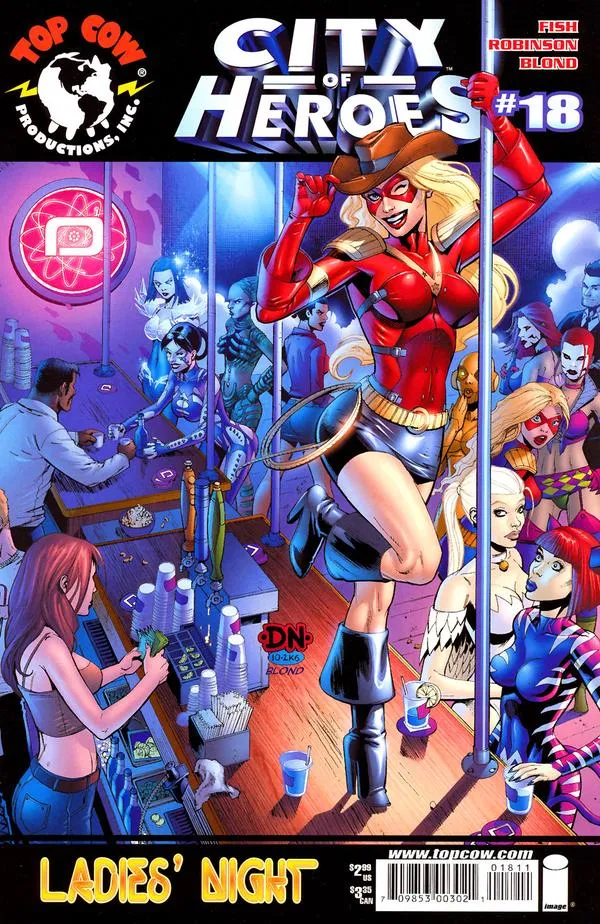 Cover of City of Heroes #18
