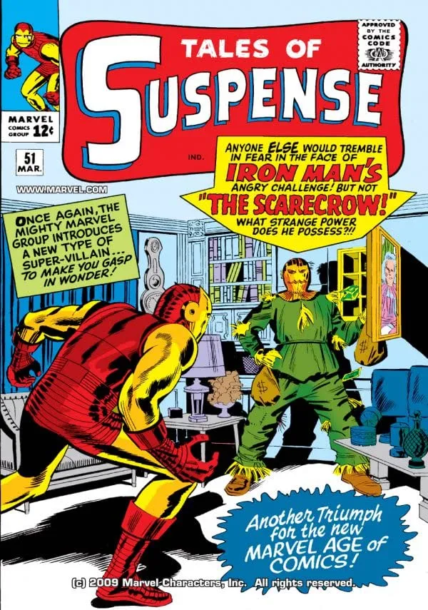 Cover of Tales of Suspense #51