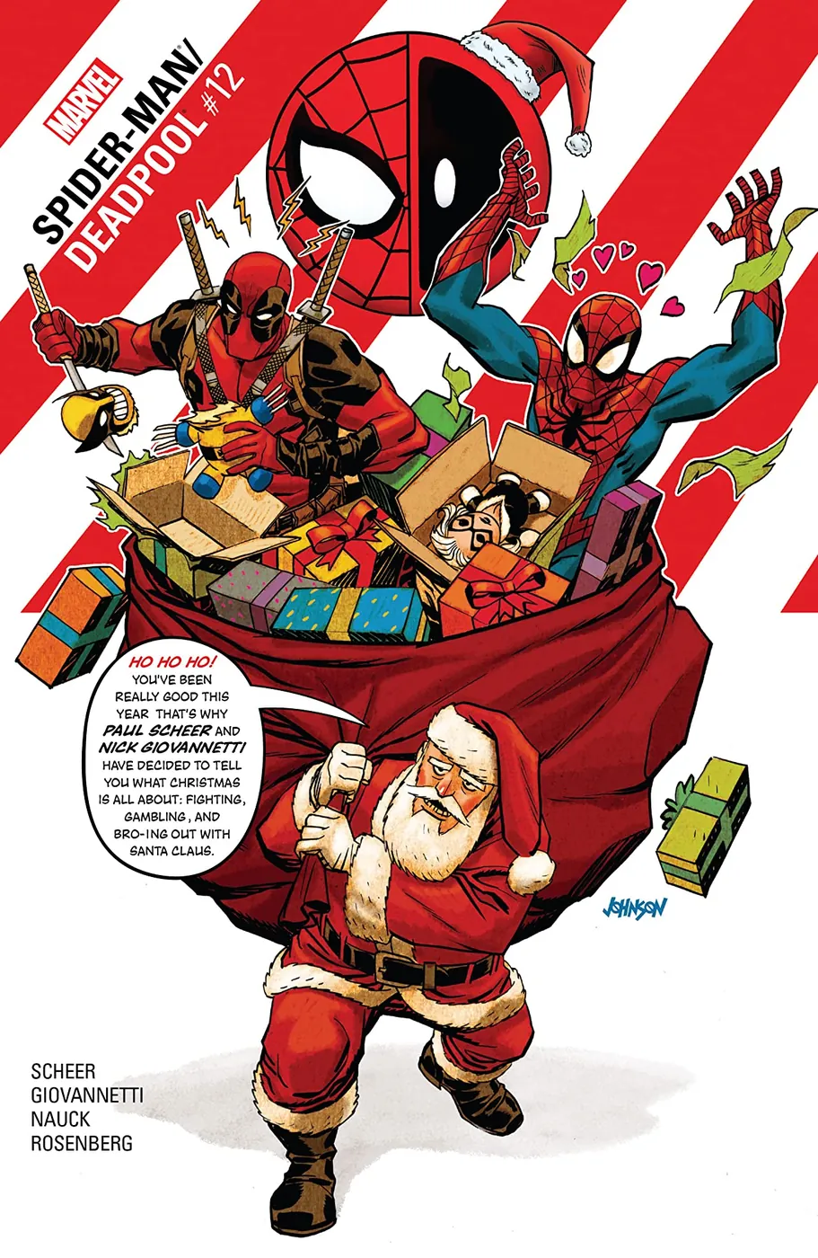 Cover of Spider-Man / Deadpool #12