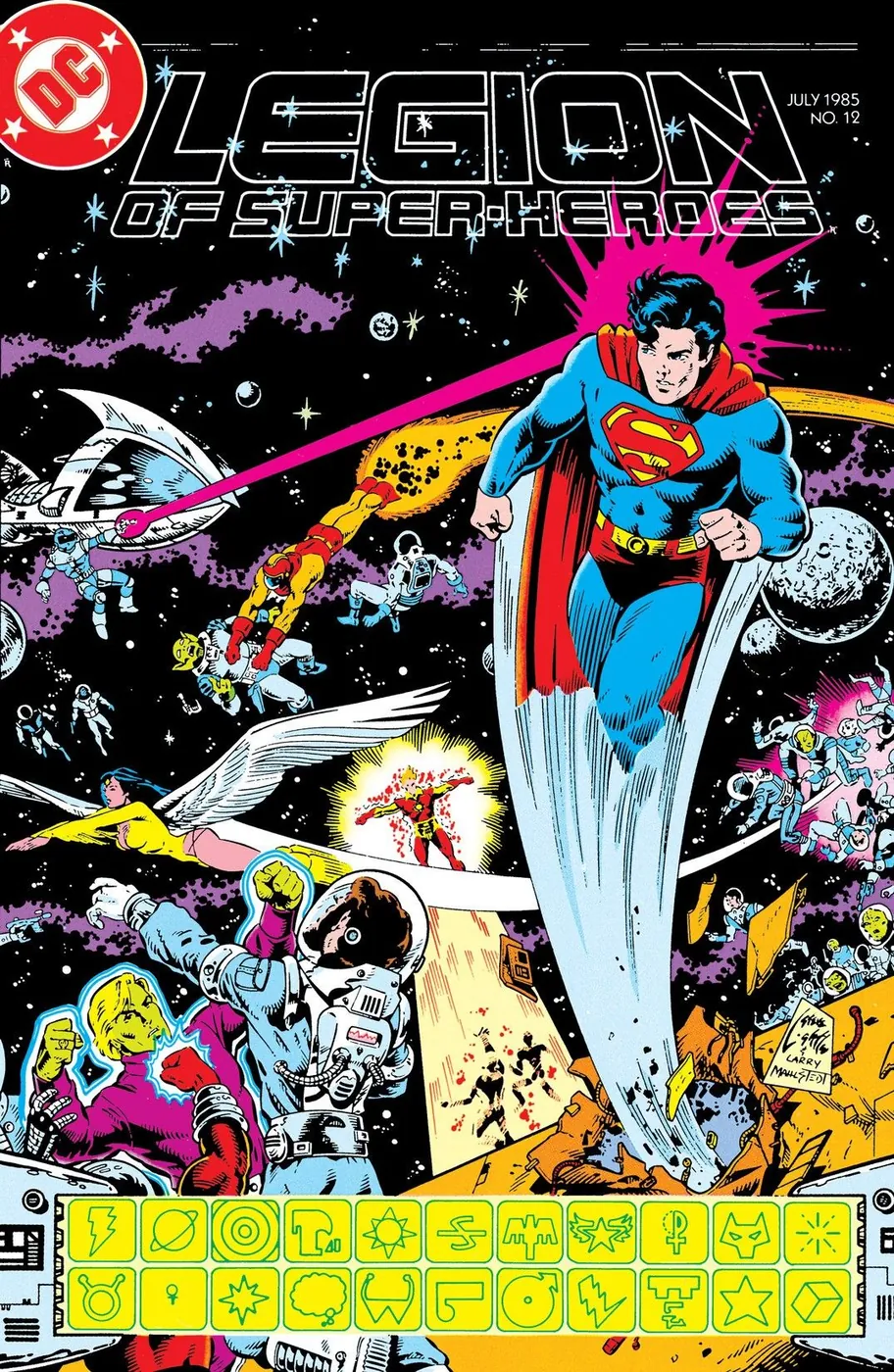 Cover of Legion of Super-Heroes #12