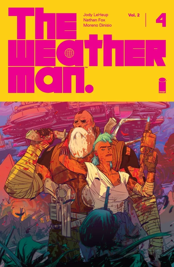 Cover of The Weatherman #4