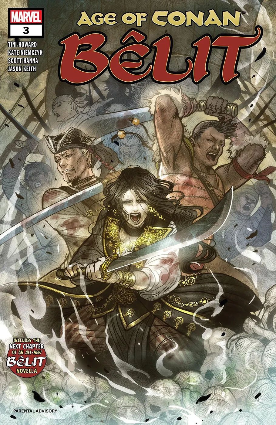 Cover of Age of Conan: Bêlit #3